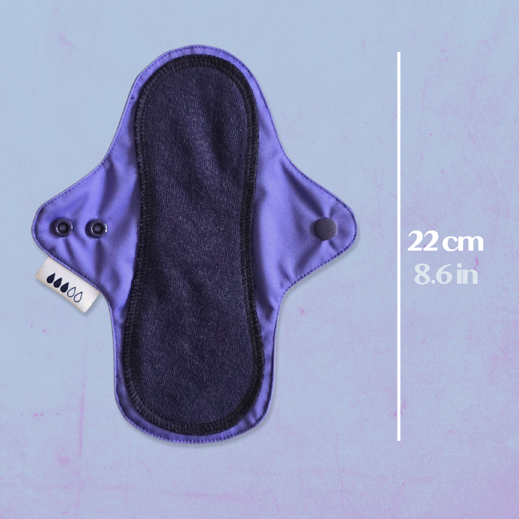 Compresa de tela talla M (adolescentes) - pack de 3